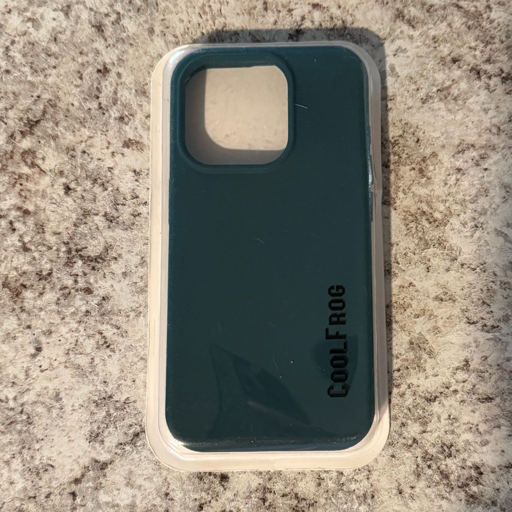 COOLFROG NEW Teal Silicone iPhone 15 Pro Case